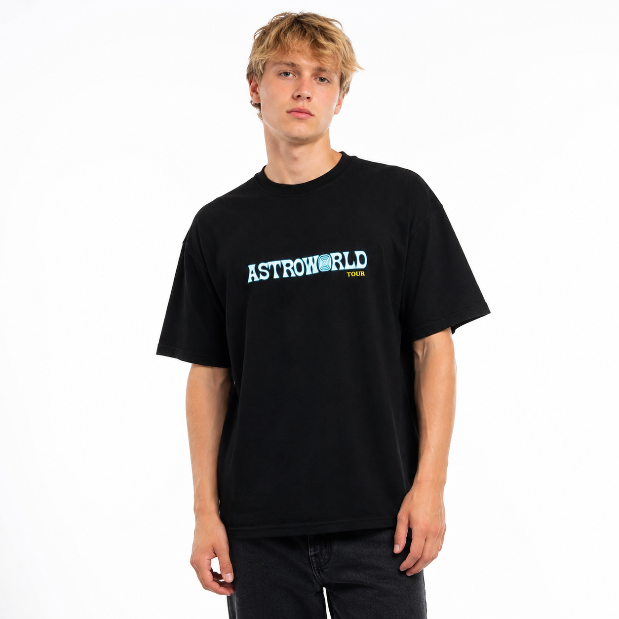 Travis Scott Astroworld Tour T-Shirt Black