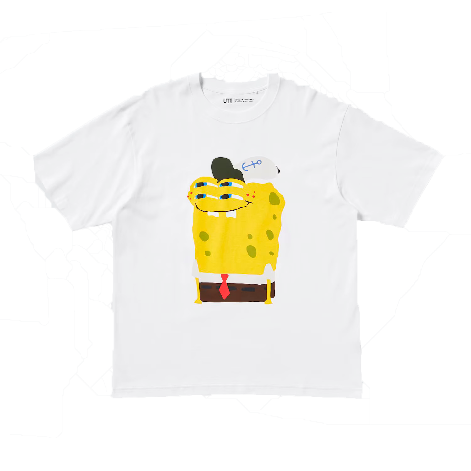 Uniqlo x CPFM Spongebob Squarepants UT Graphic T-Shirt White, White (477914)