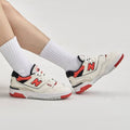 New Balance 550 White Red kengät