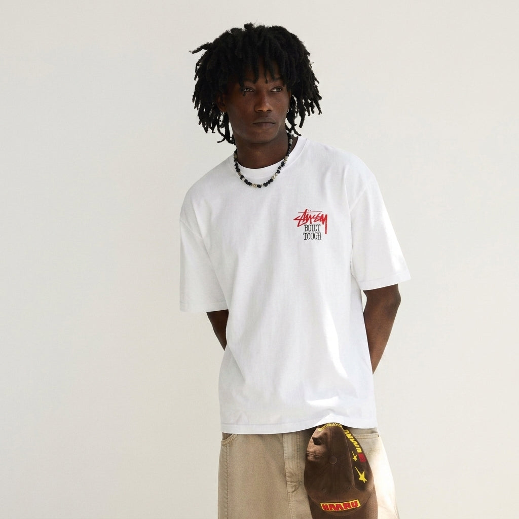 Stussy Built Tough T-Shirt White