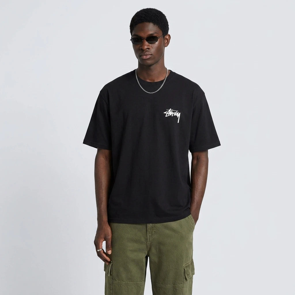 Stussy Plush T-Shirt Black