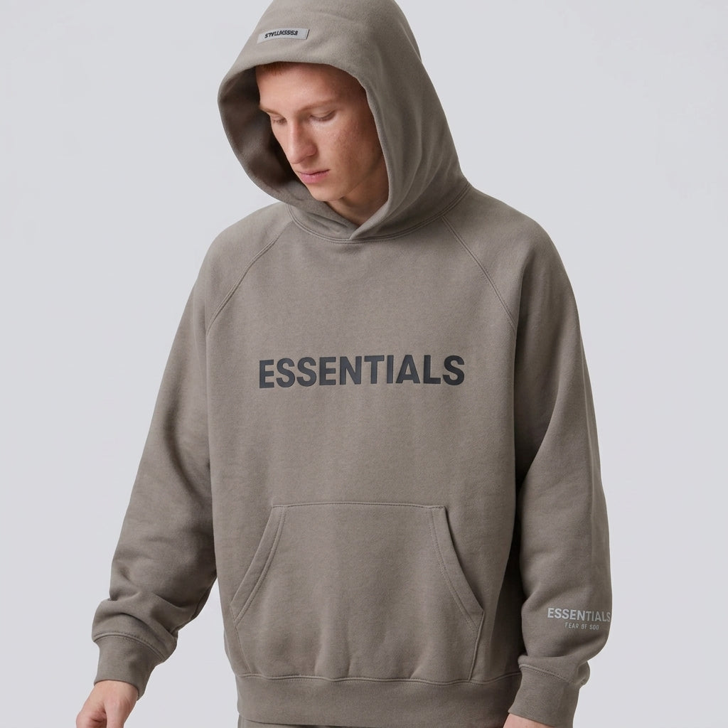 Fear of God Essentials Pullover Hoodie Taupe