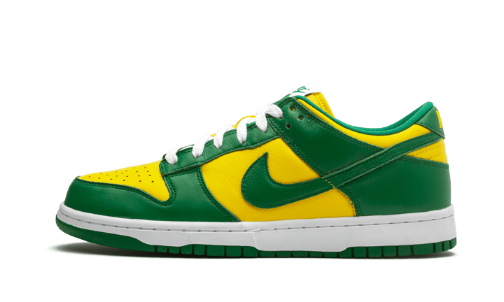 Nike Dunk Low Brazil (2020/2024), Varsity Maize/Pine Green-White (CU1727-700)