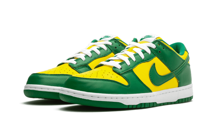 Nike Dunk Low Brazil (2020/2024), Varsity Maize/Pine Green-White (CU1727-700)