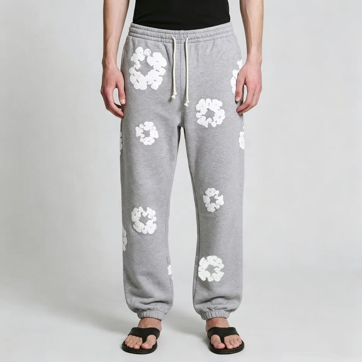 Denim Tears The Cotton Wreath Sweatpants Grey