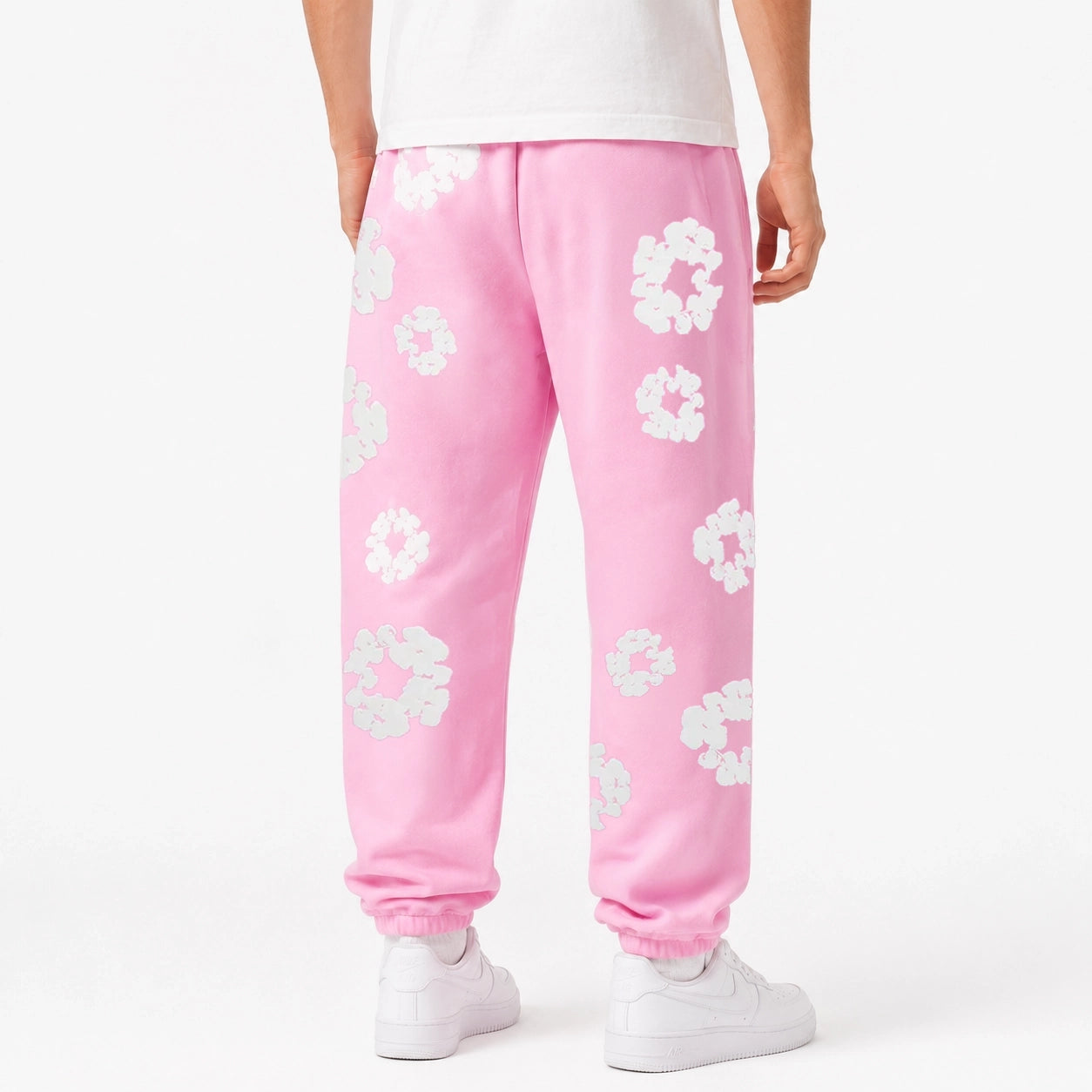 Denim Tears The Cotton Wreath Sweatpants Pink