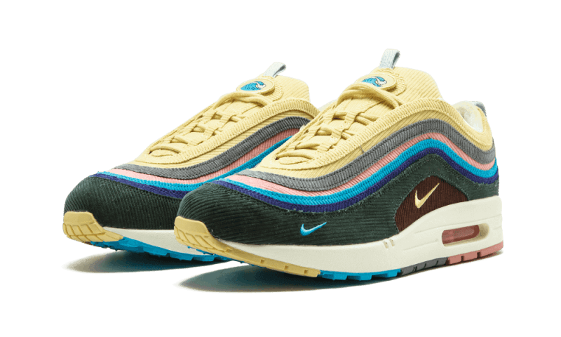 Nike Air Max 1/97 Sean Wotherspoon (All Accessories and Dustbag), Light Blue Fury/Lemon Wash (AJ4219-400)