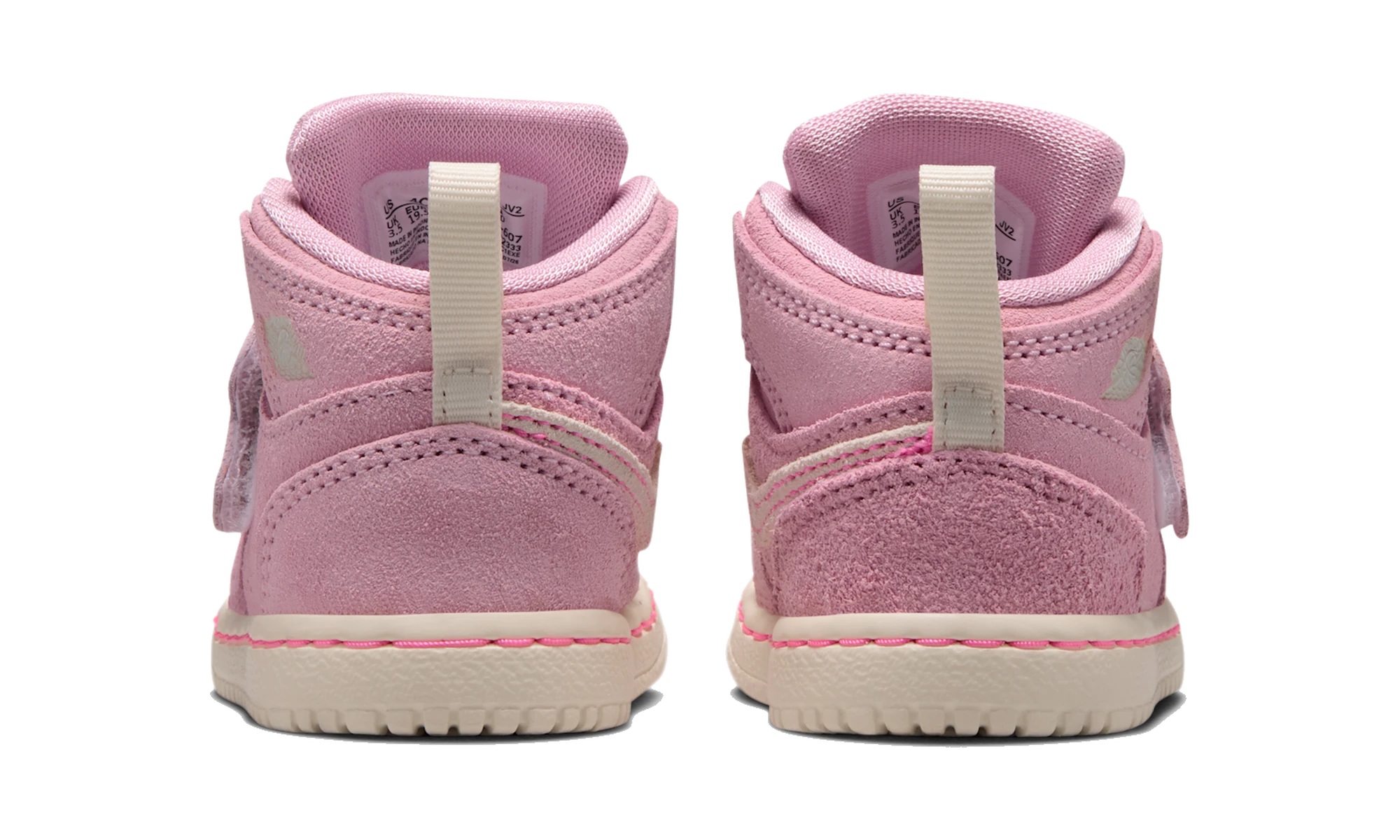 Sky Air Jordan 1 Baby and Toddler Shoe Iced Carmine/Pink Foam/Coconut Milk/Anthracite