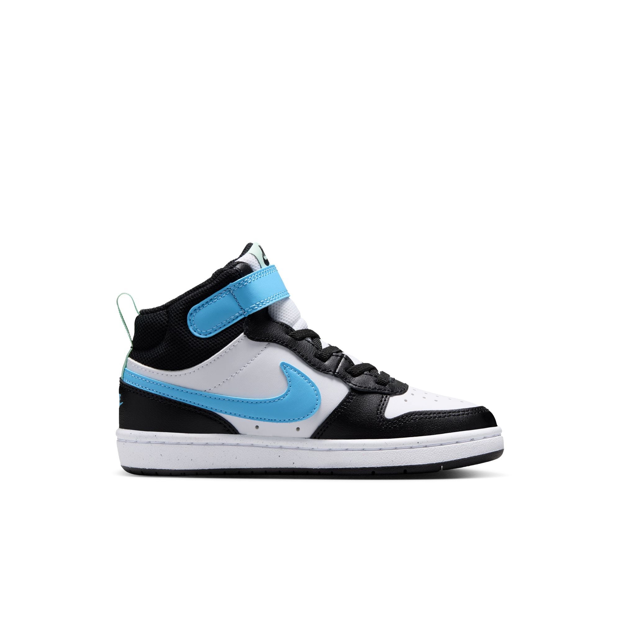 Nike Court Borough Mid 2 White/Football Blue/Black/Arctic Green