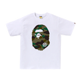 BAPE 1st Camo Big Ape Head T-Shirt White Green
