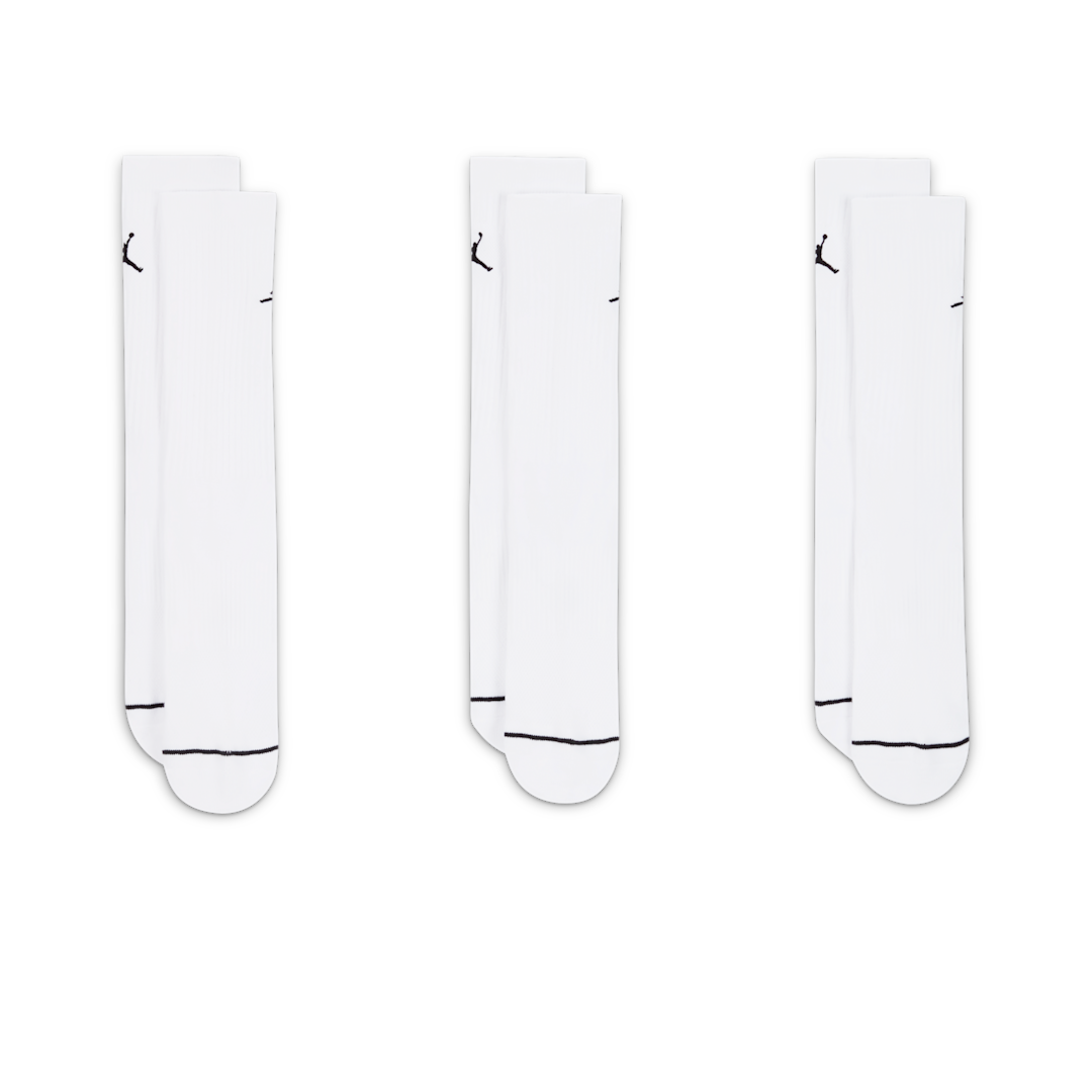 Air Jordan Everyday Crew Socks (3 pairs) Multi-Colour/Black