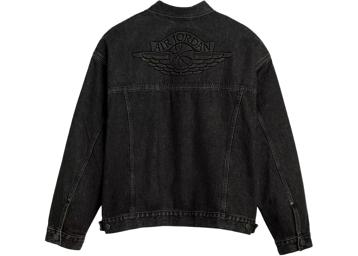 Nike Air Jordan x Levi's Type III Trucker Jacket Black Wash/Black