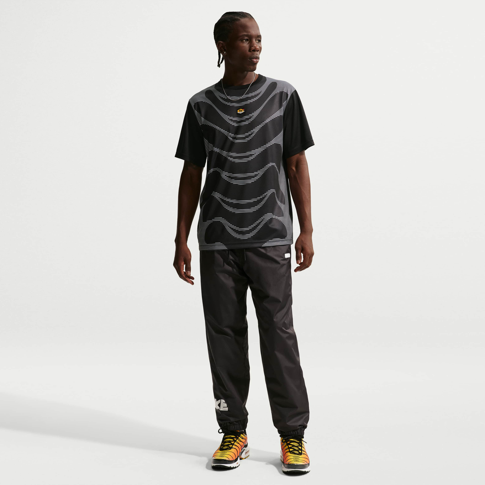 Nike Sportswear Tuned Air Football Shirt Black/Black