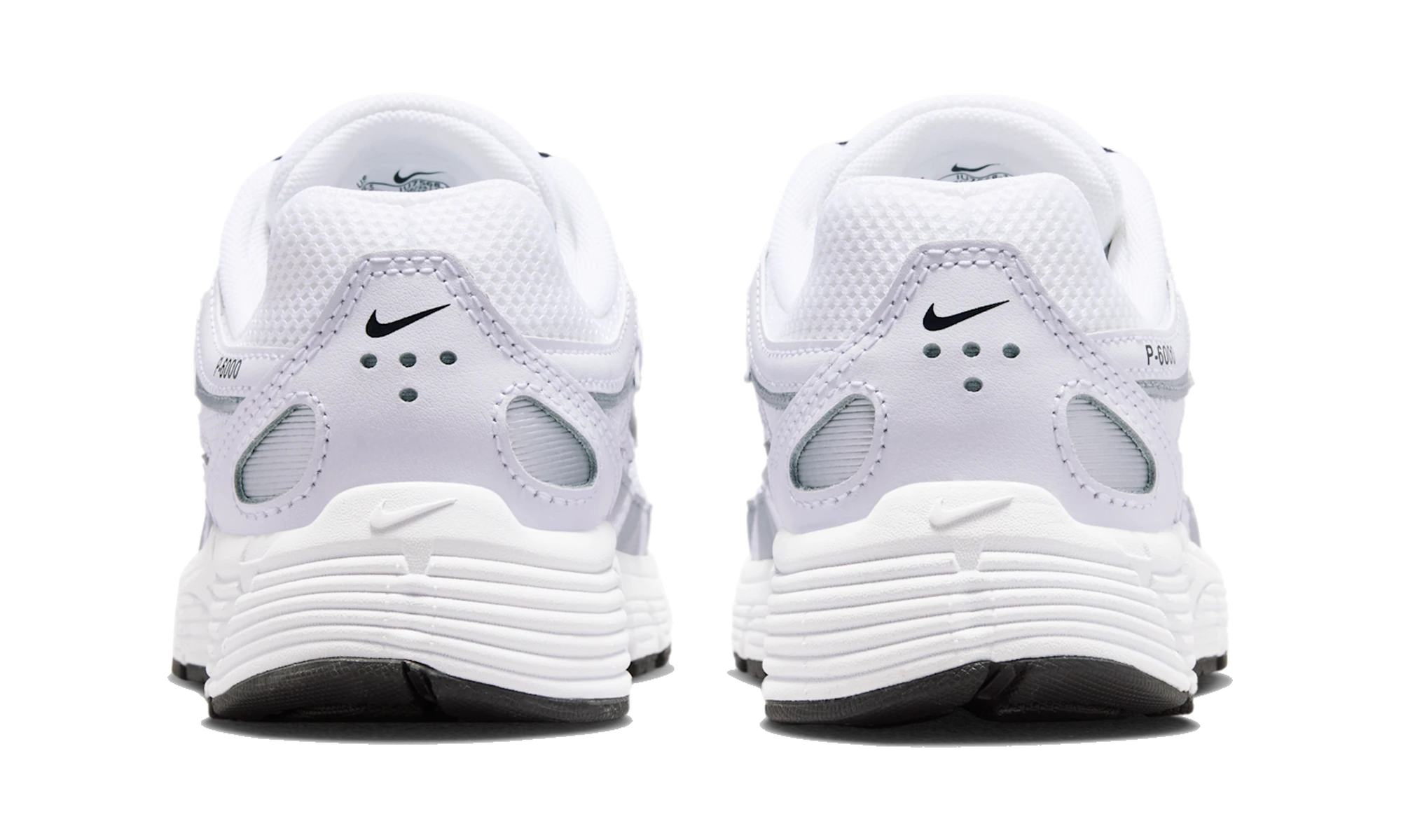 Nike P-6000 White/Metallic Silver/Black