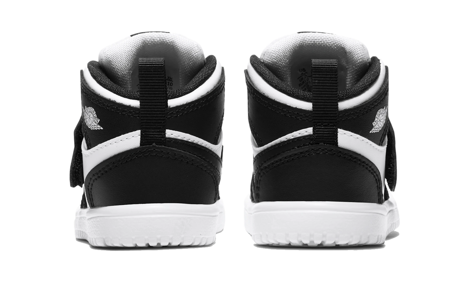 Sky Air Jordan 1 Baby and Toddler Shoe Black/White/Black