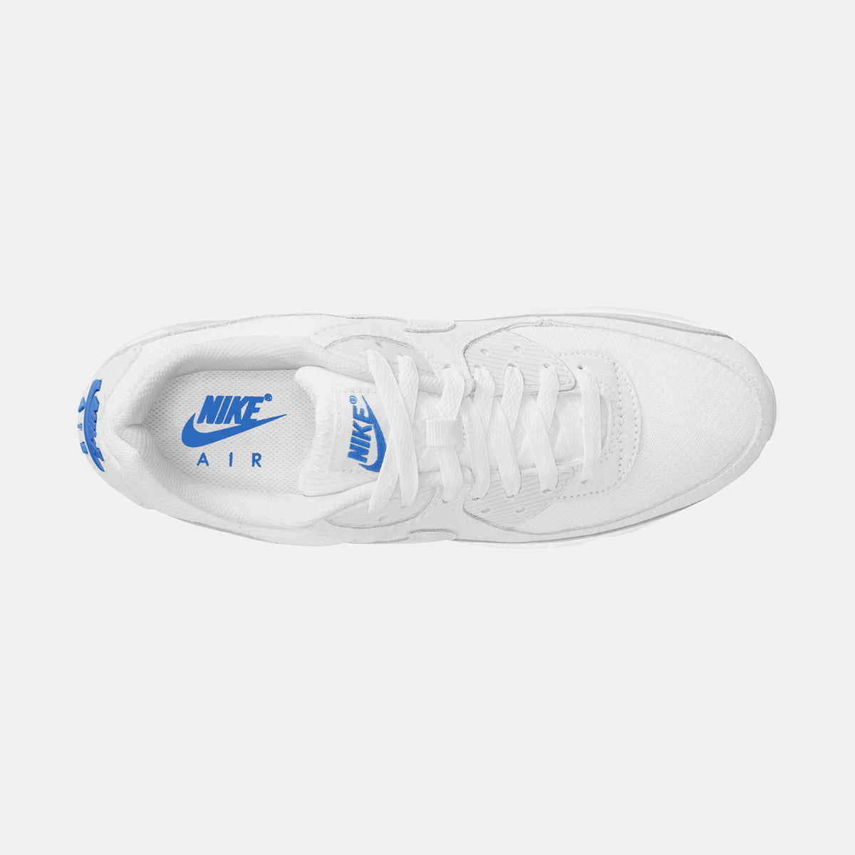 Nike Air Max 90 White/White/Blue Crystal
