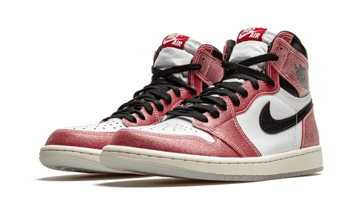 Air Jordan 1 Retro High Trophy Room Chicago, White/Varsity Red-Sail-Black (DA2728-100)