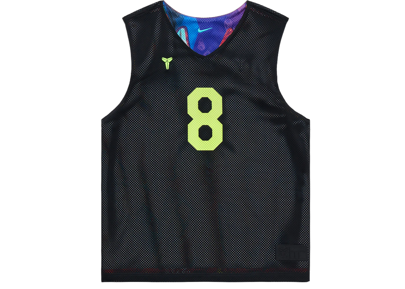 Nike What The Kobe Reversible Jersey Black/Bright Crimson