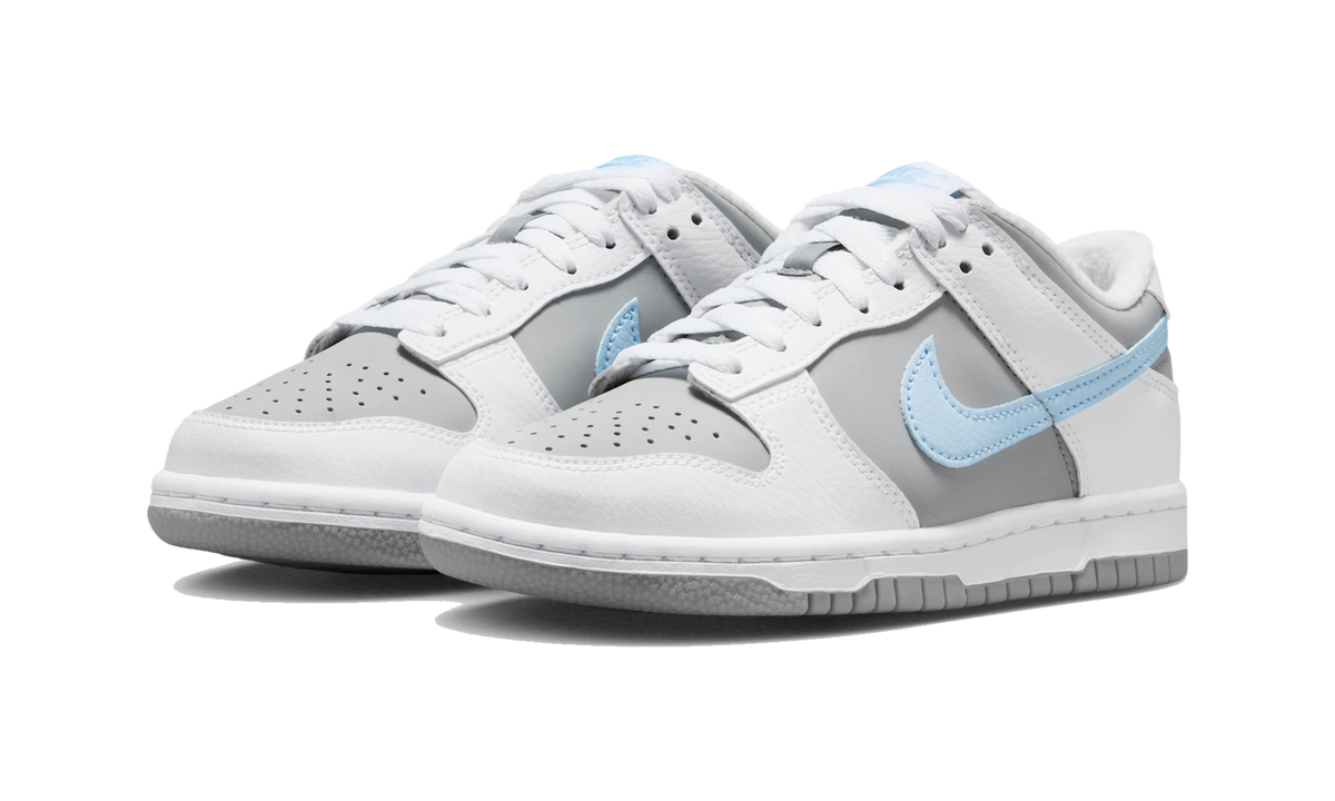 Nike Dunk Low White Light Smoke Grey Celestine Blue