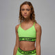 Air Jordan Sport Indy Light-Support Sports Bra Electric Green/Black/Electric Green