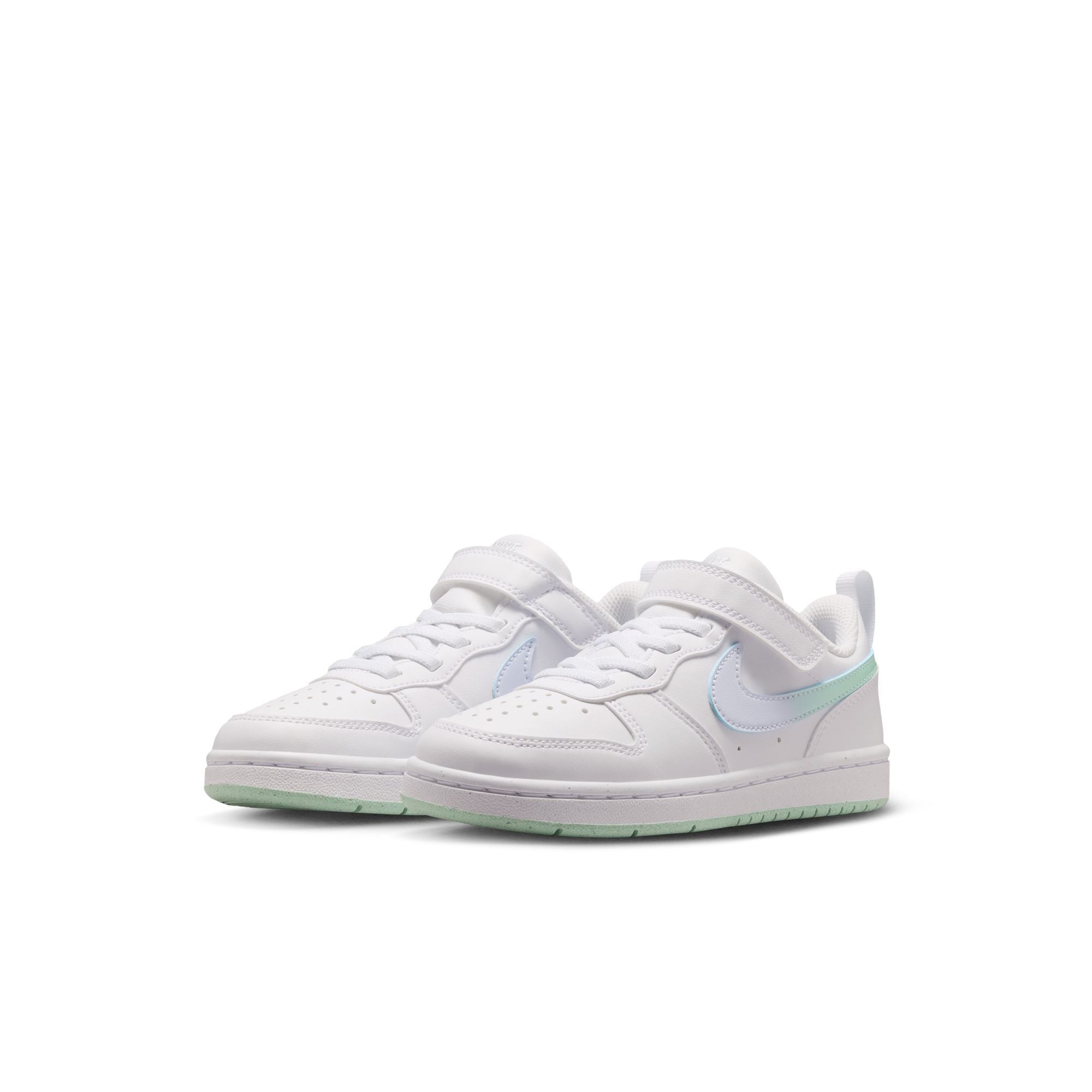 Nike Court Borough Low White/Arctic Green/Football Grey