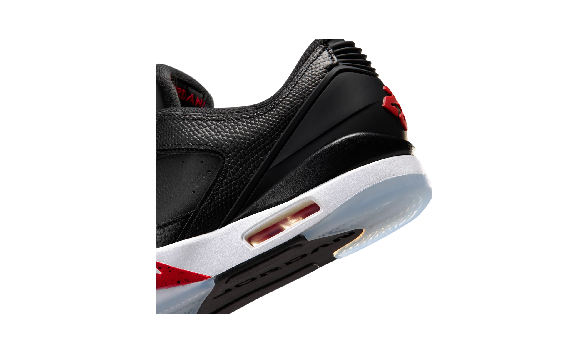 Air Jordan Sixty Plus Low Black/White/Gym Red