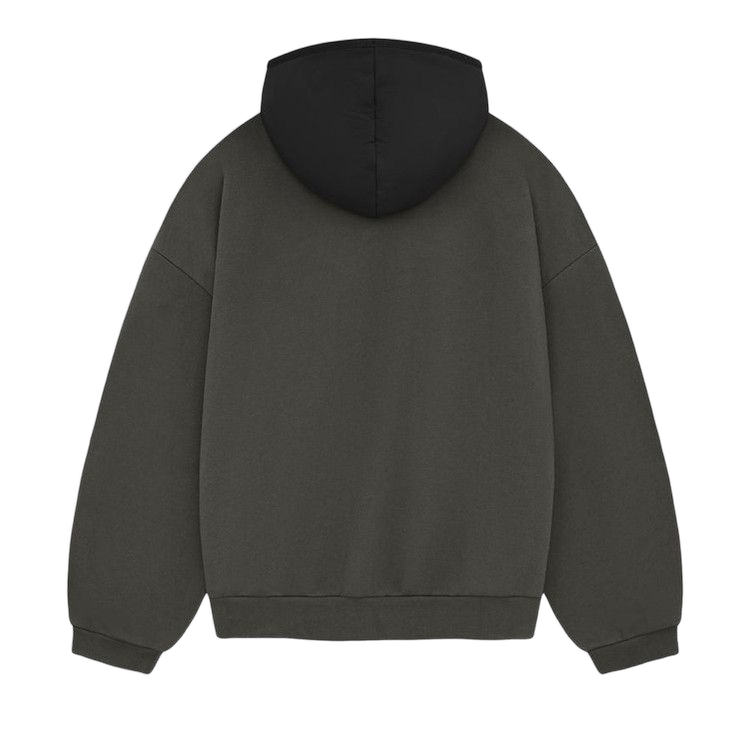 Fear of God Essentials Nylon Fleece Hoodie Ink/Jet Black