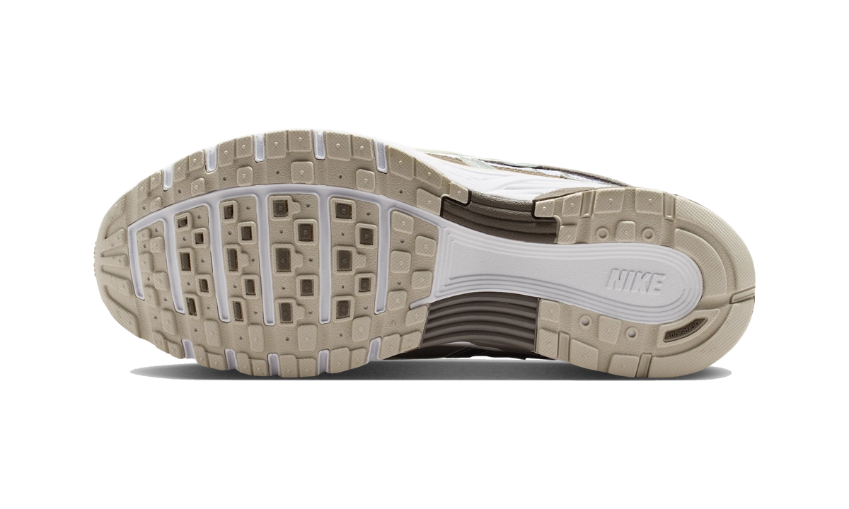 Nike P-6000 White/Metallic Silver/Cave Stone/Light Bone