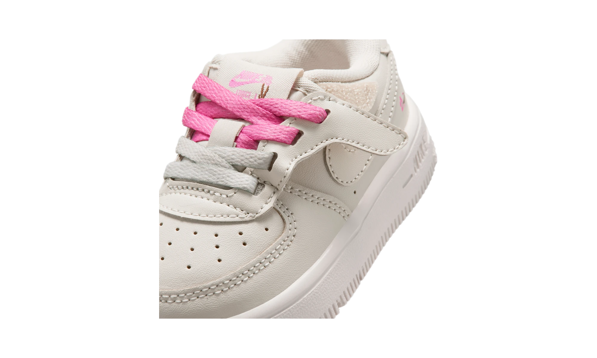 Nike Force 1 Low EasyOn Light Bone/Playful Pink/Fauna Brown/Light Bone