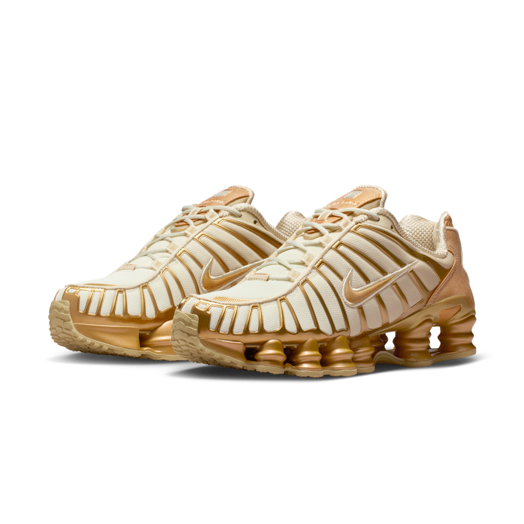 Nike Shox TL Coconut Milk Metallic Gold Copper