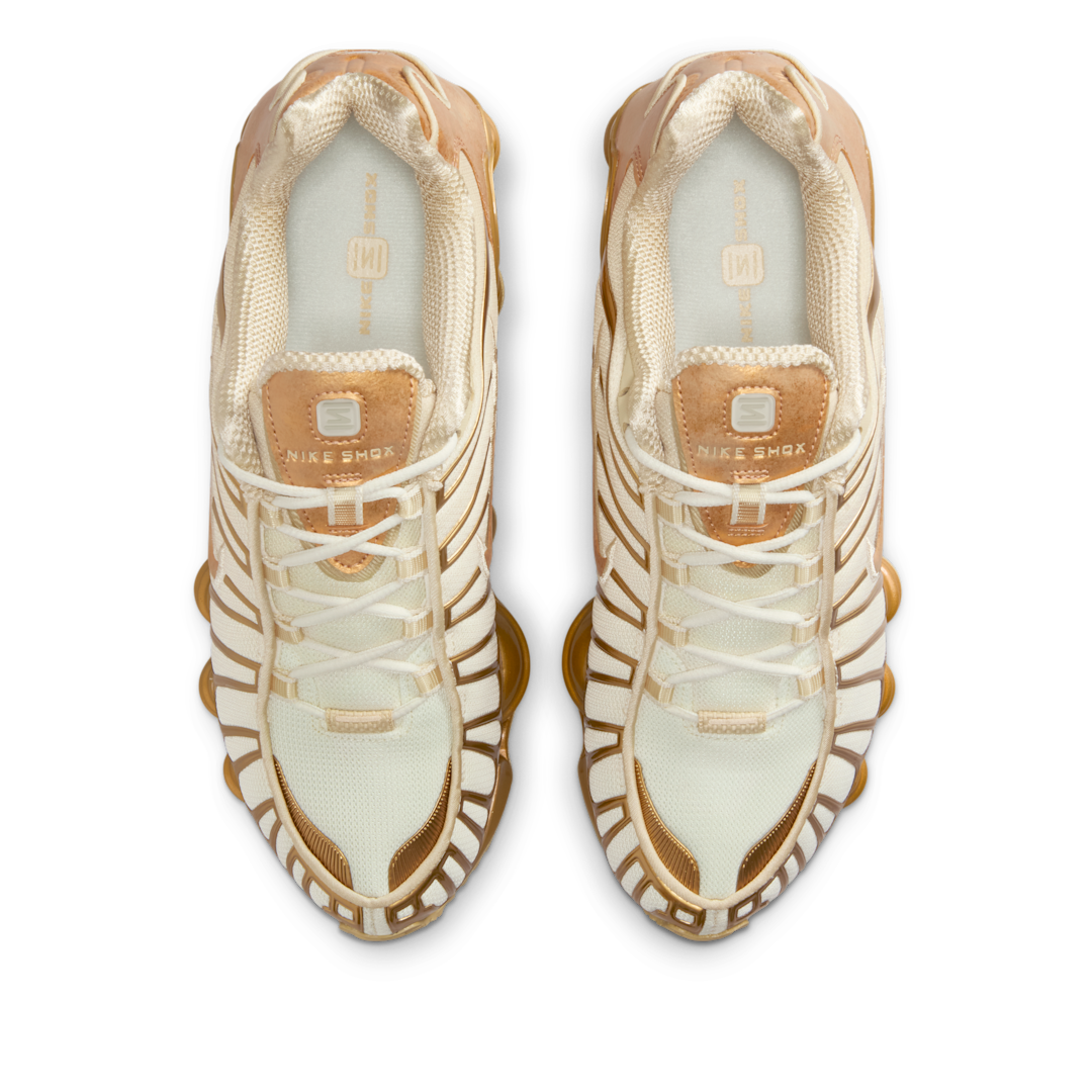 Nike Shox TL Coconut Milk Metallic Gold Copper