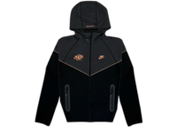 Nike x Central Cee Tech Fleece Hoodie, Black/Metallic Red Bronze (HQ3748-010)