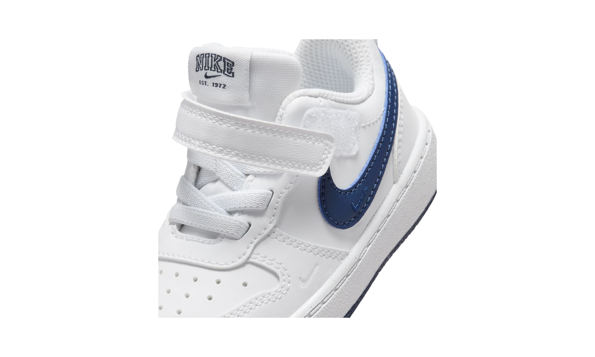 Nike Court Borough Low White/Midnight Navy