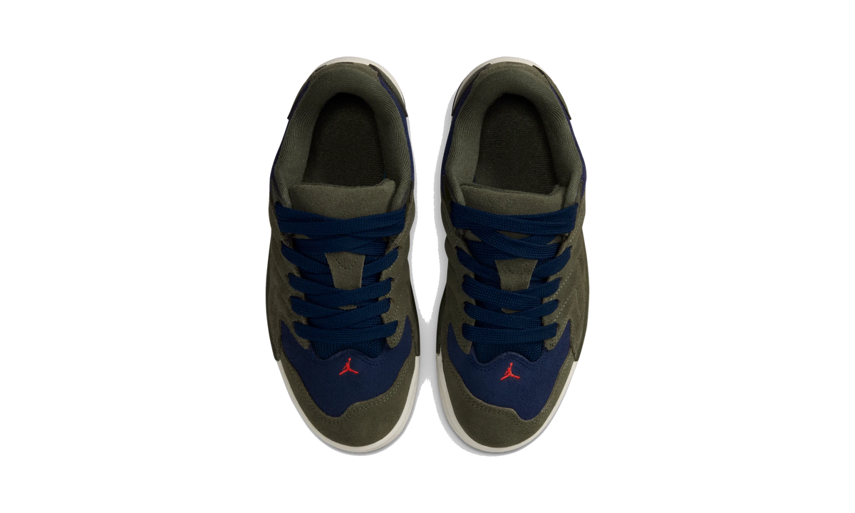 Air Jordan Session Cargo Khaki/Chile Red/Pale Ivory/Obsidian