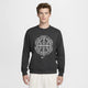 Nike Standard Issue Dri-FIT Basketball Crew-Neck Sweatshirt Black/Heather/Pale Ivory
