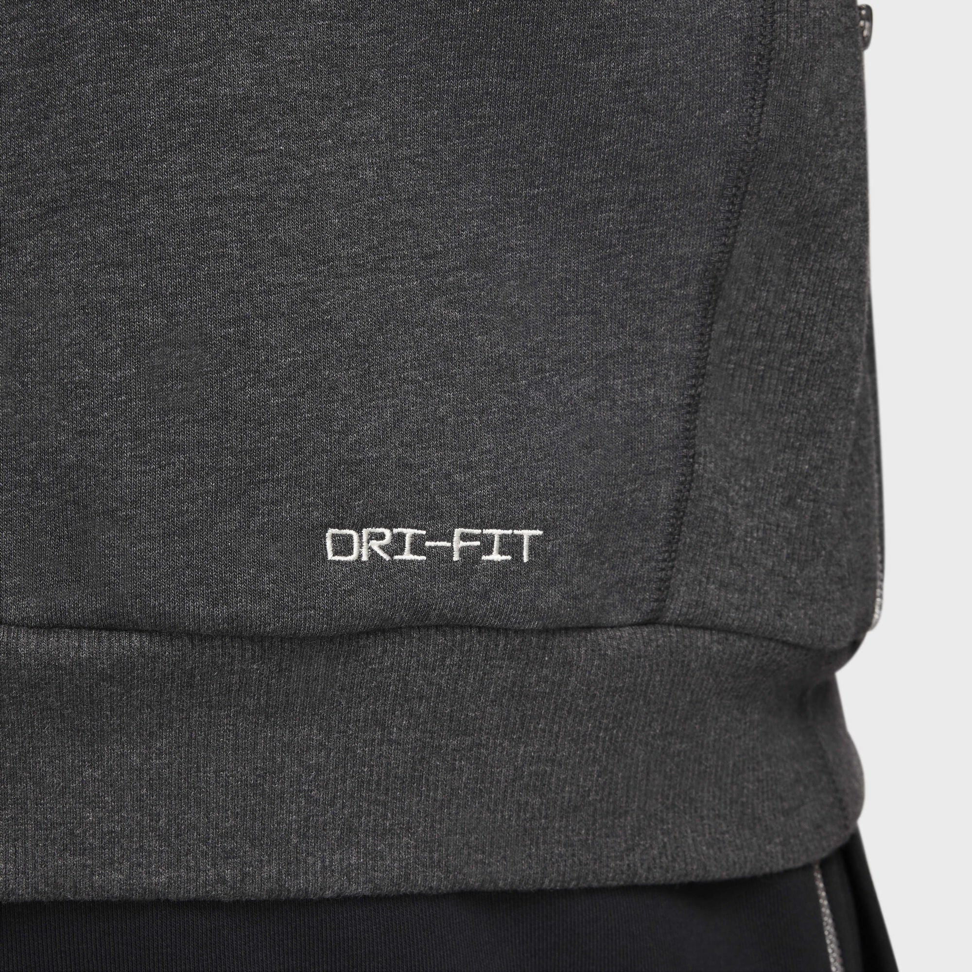 Nike Standard Issue Dri-FIT Basketball Crew-Neck Sweatshirt Black/Heather/Pale Ivory