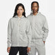 Nike Standard Issue Dri-FIT Full-Zip Basketball Hoodie Dark Grey Heather/Pale Ivory
