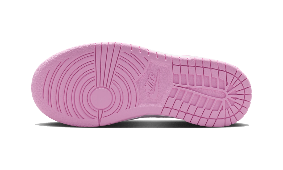 Nike Dunk Low White/White/White/Pink Rise