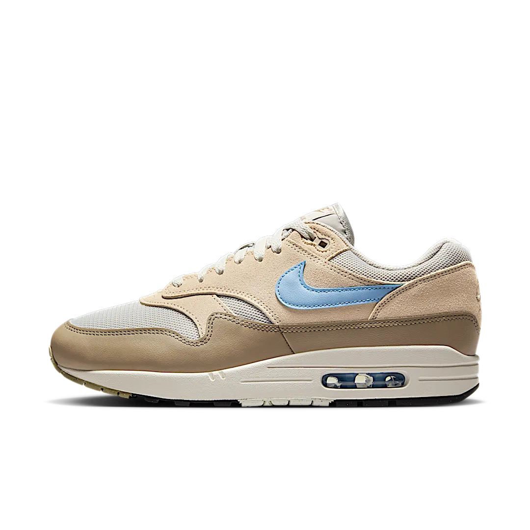 Nike Air Max 1 Essential Light Bone/Psychic Blue, Light Bone/Sanddrift-Khaki-Psychic Blue (FZ5808-009)