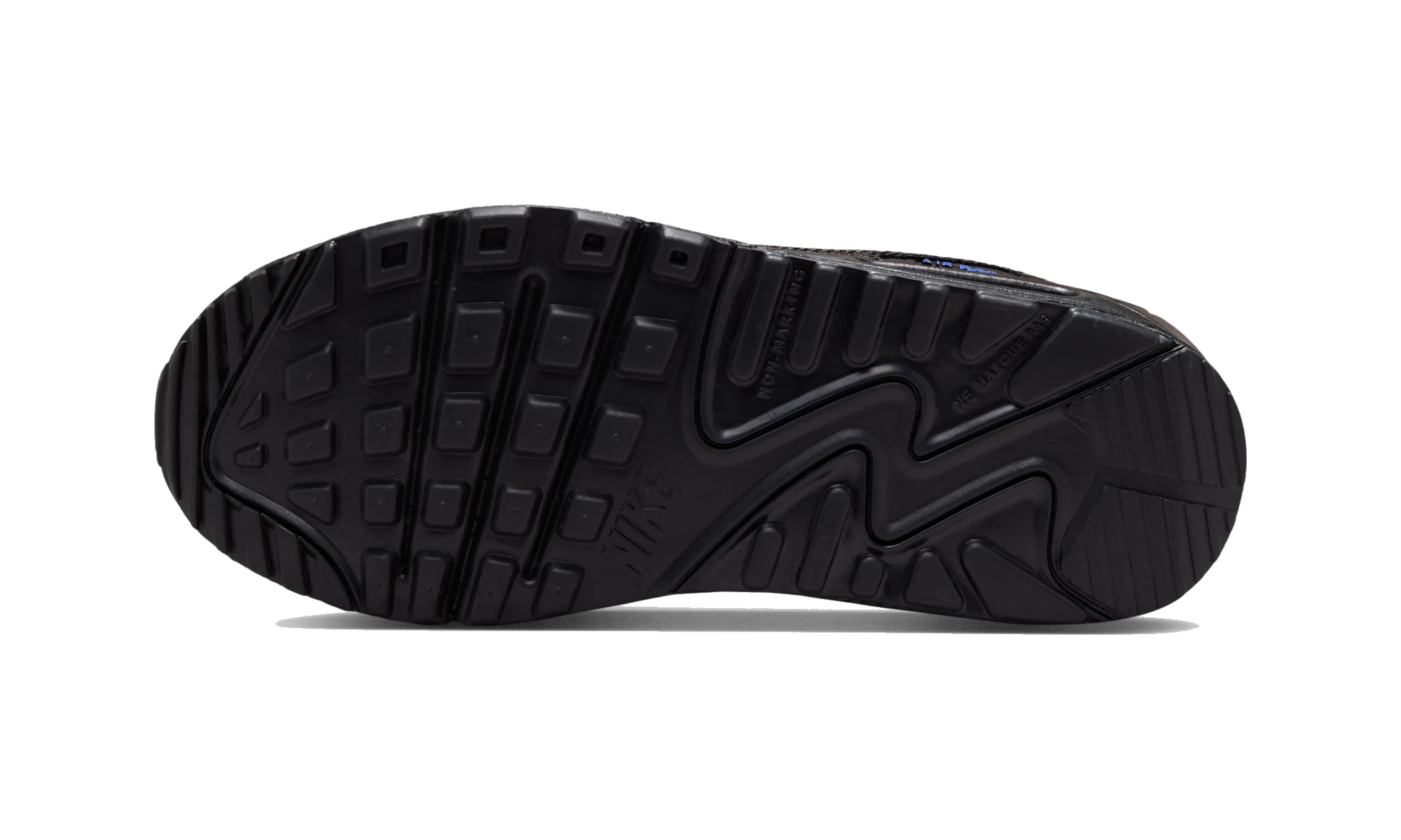 Nike Air Max 90 Black/Dark Smoke Grey/Racer Blue