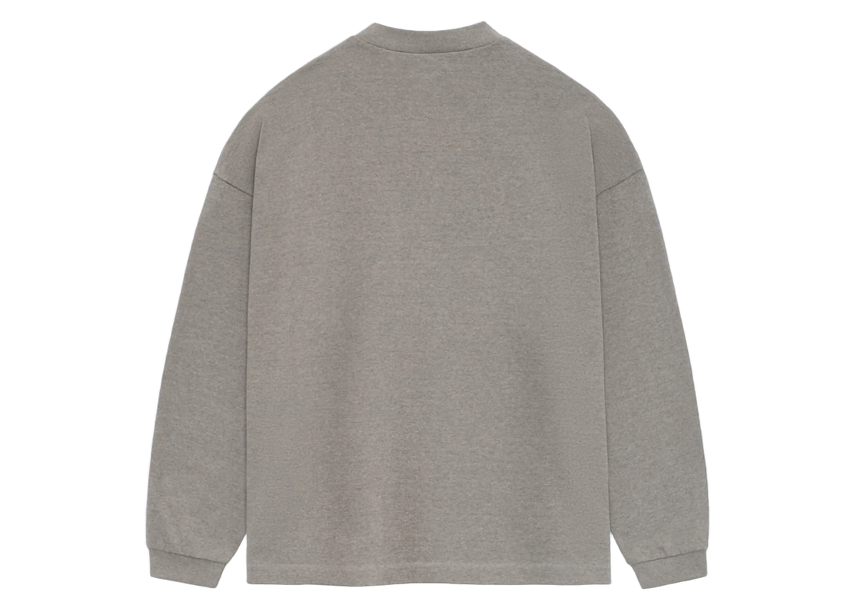 Fear of God Essentials Core Collection L/S T-Shirt Heather Grey