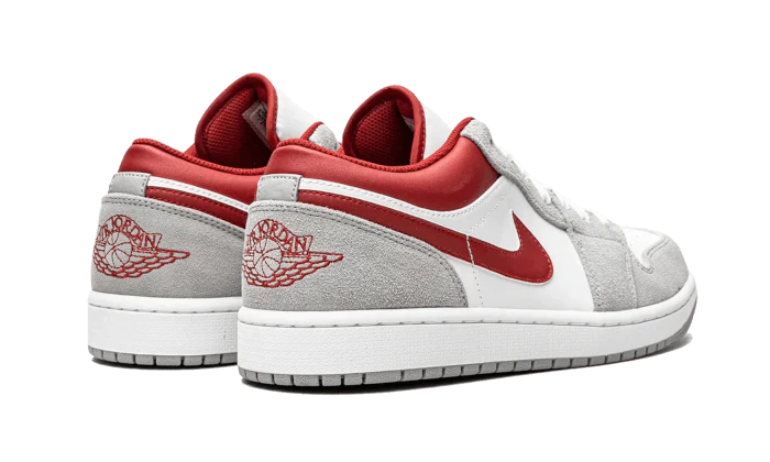 Air Jordan 1 Low SE Light Smoke Grey Gym Red, Light Smoke Grey/White/Gym Red (DC6991-016 / DM0589-016)