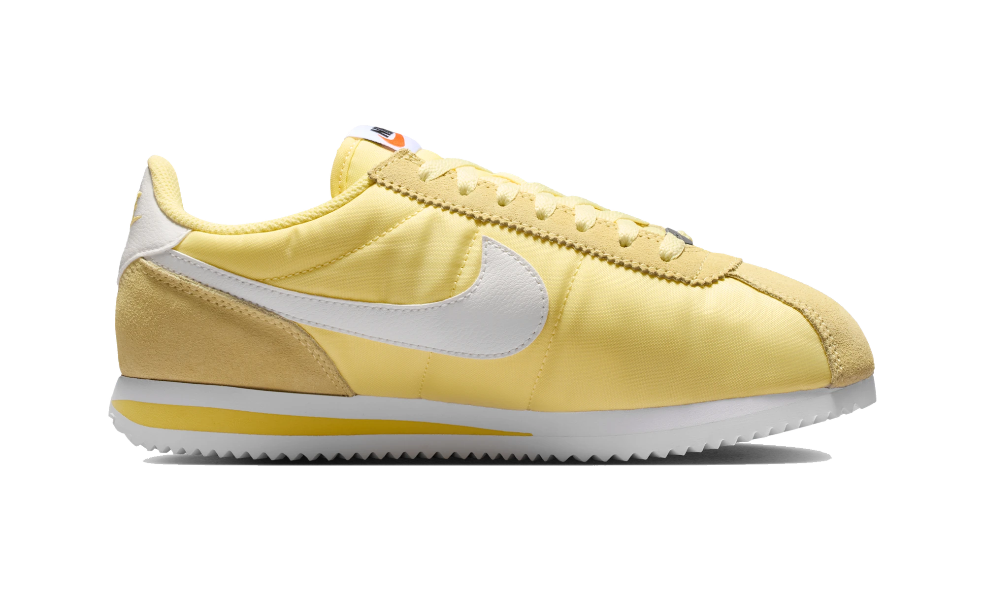 Nike Cortez Textile Soft Yellow/Sail/White/Safety Orange