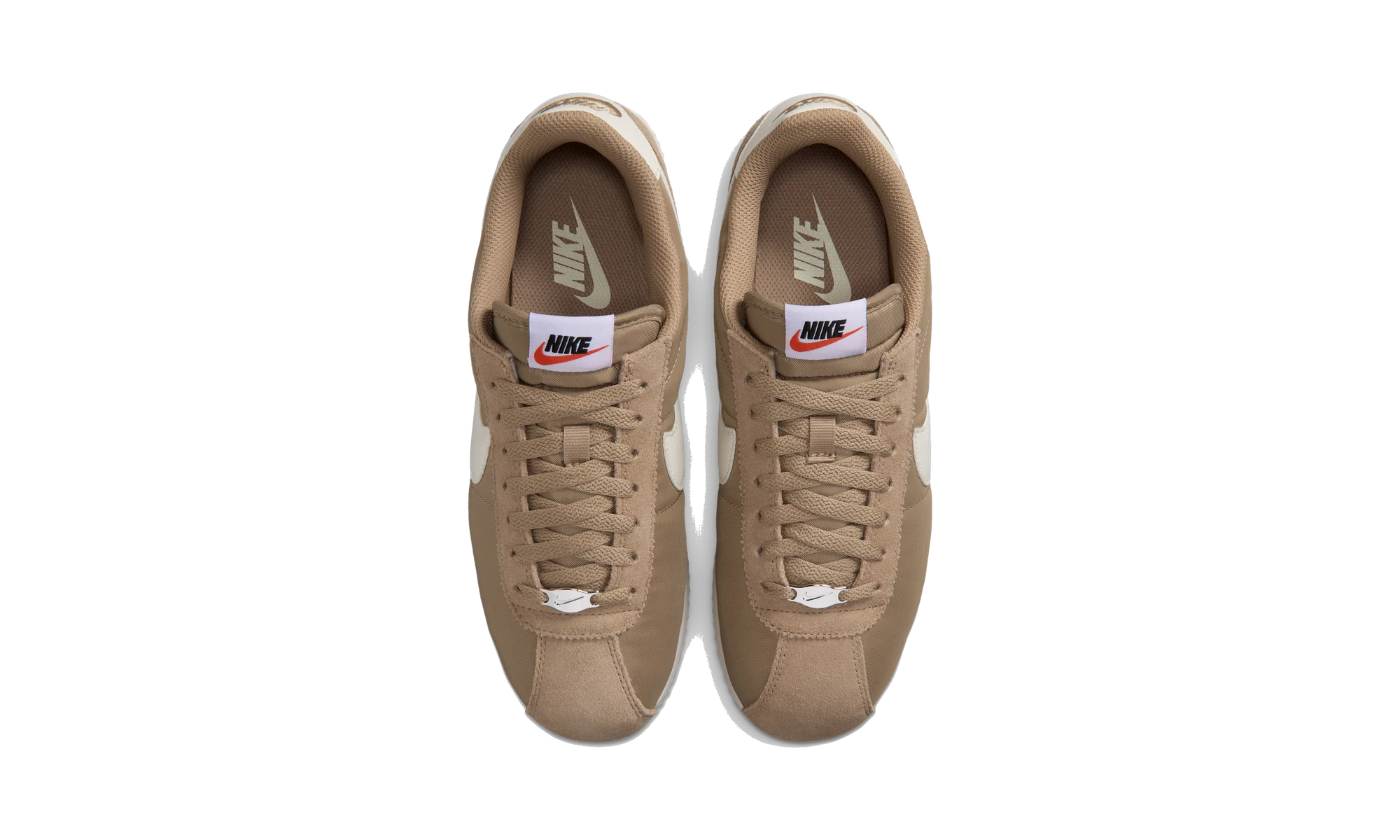 Nike Cortez Textile British Khaki/Black/Safety Orange/Sail