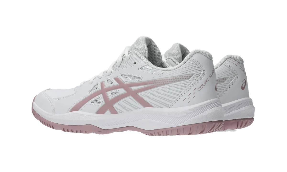 ASICS Court Slide 4 White Morganite