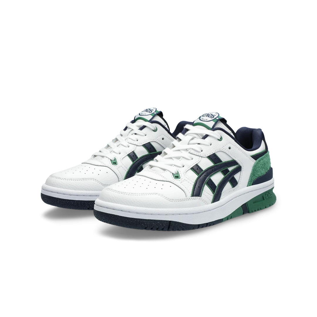ASICS EX89 White Midnight Green