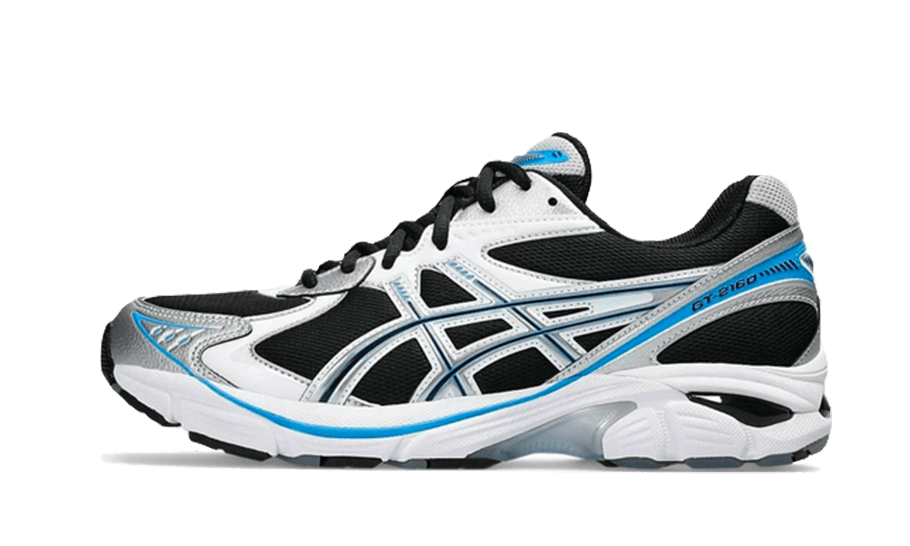 ASICS GT-2160 Black Pure Silver Bright Blue, Black/Pure Silver (1203A320-004)