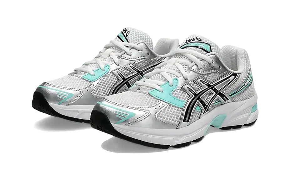 ASICS Gel-1130 White Aqua, White/Black (1204A163-102)