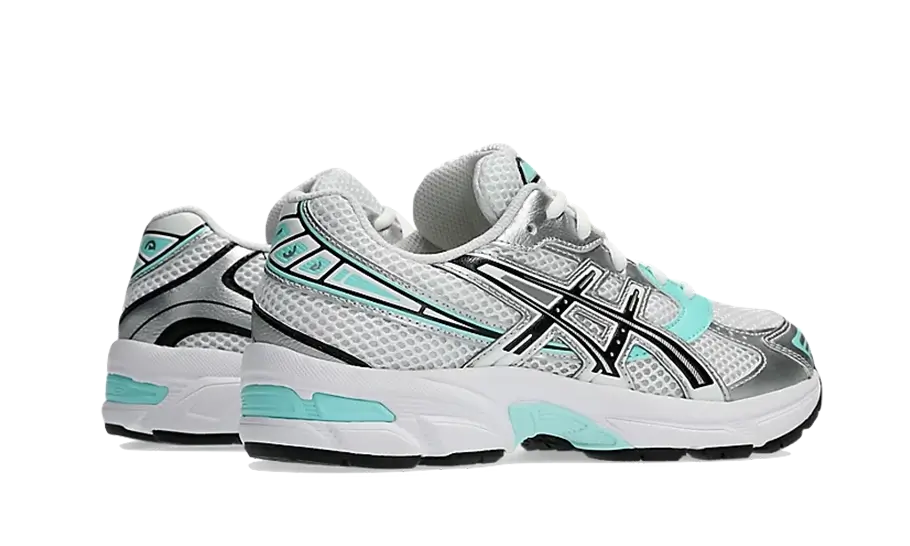 ASICS Gel-1130 White Aqua, White/Black (1204A163-102)