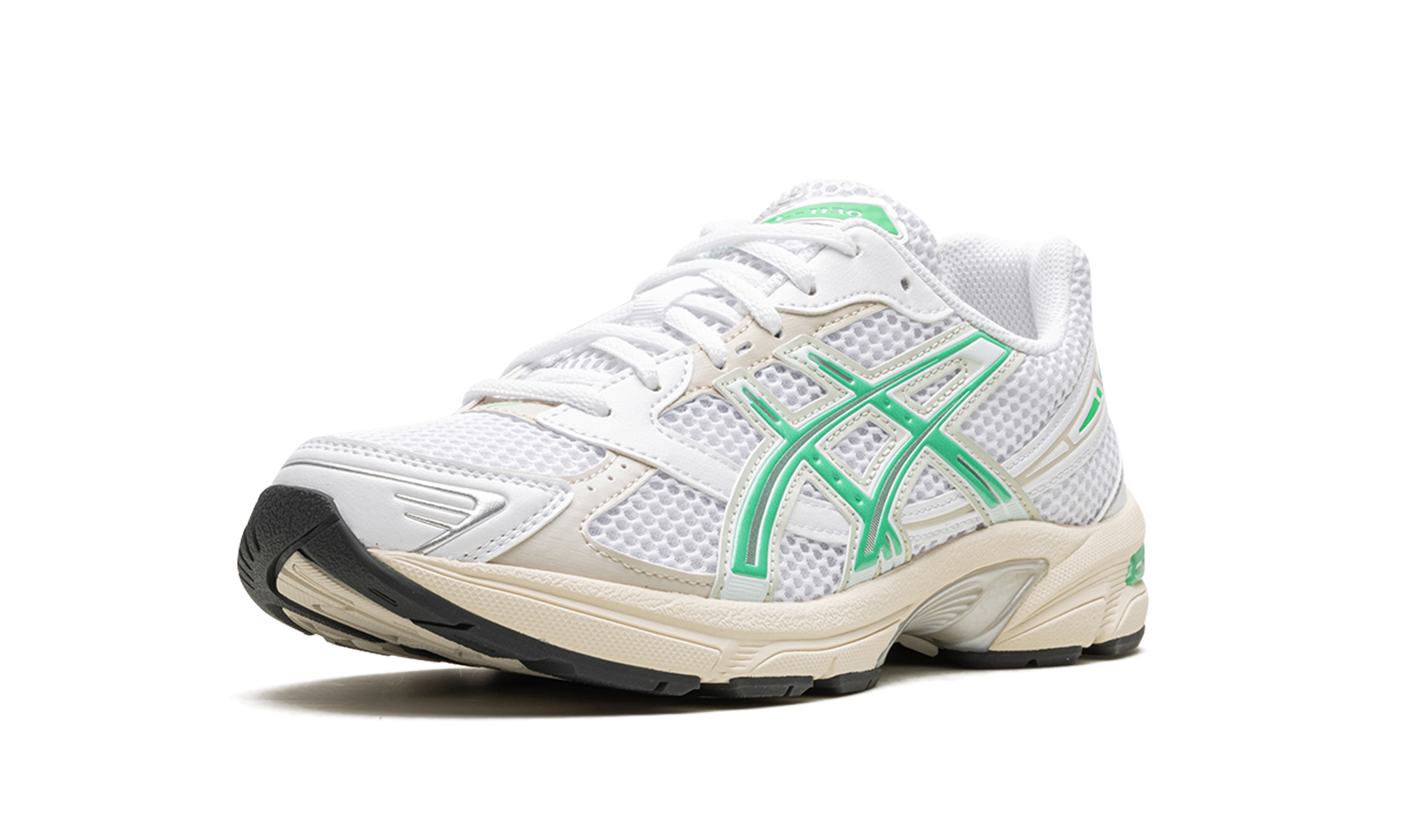 ASICS Gel-1130 White Malachite Green Off White Midsole